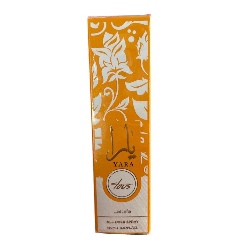 Lattafa Yara Tous All Over Spray 150ml 5 oz Tropical Mango Coconut Body Mist NEW